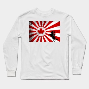 Canadian Samurai Long Sleeve T-Shirt